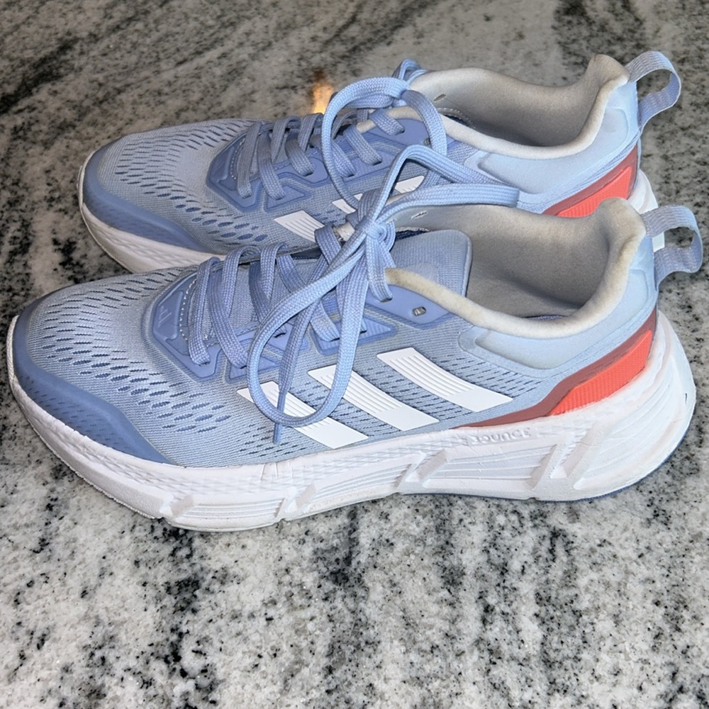 Adidas Women's Sky Blue Athletic Shoes